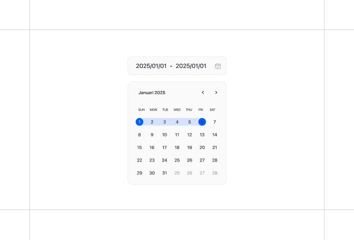 Date Range Picker